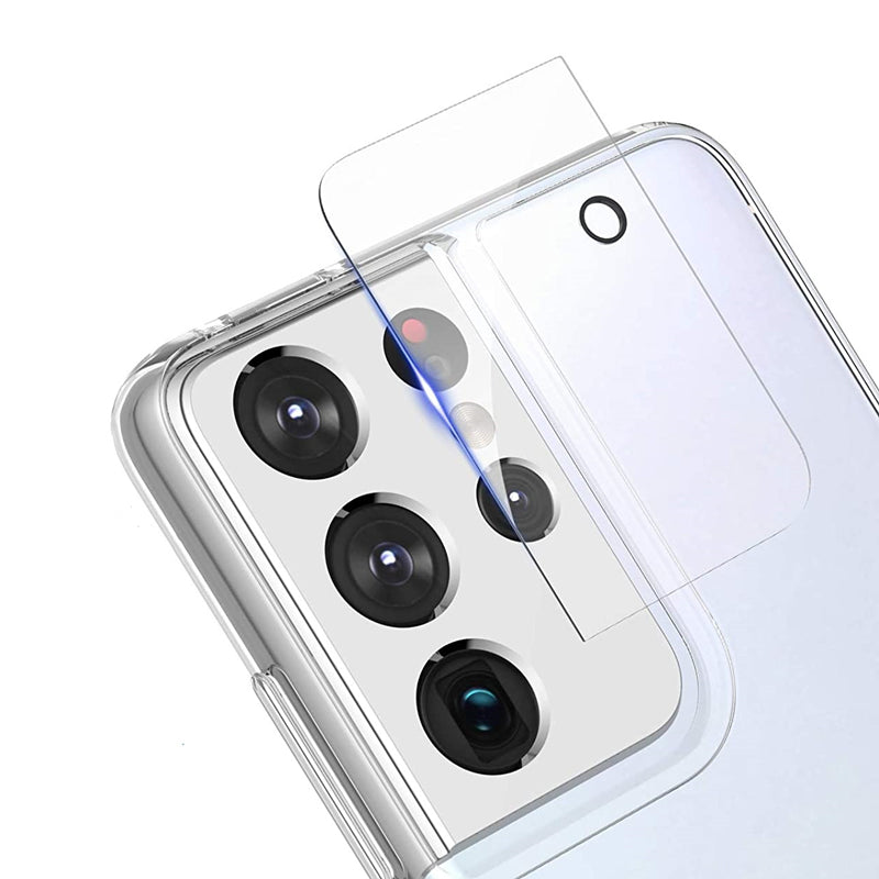 (2 Pack) Tempered Glass Camera Lens Protector for Samsung Galaxy S21 Ultra (2 Pack) Tempered Glass Camera Lens Protector for Samsung Galaxy S21 Ultra